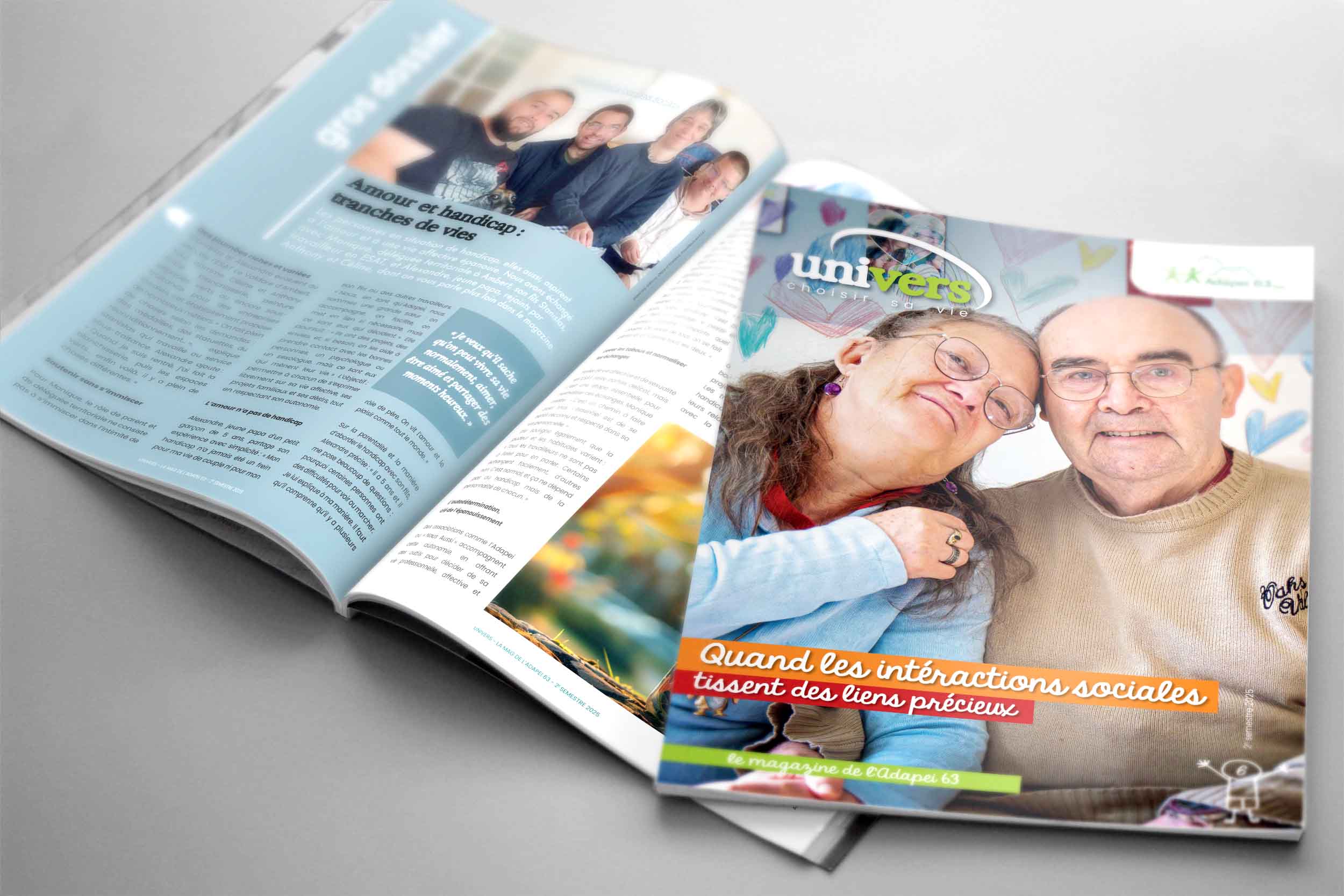 Le nouveau numéro du magazine Univers est en ligne ! - Adapei 63